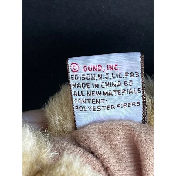 GUND Cocker Spaniel  Yellow Lab Puppy Dog Hand Puppet Plush Toy - Picture 8 of 10